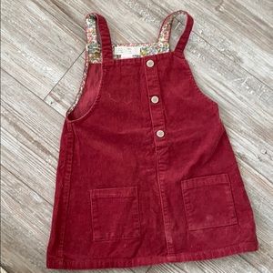 Burnt red Zara toddler girls jumper size 3-4